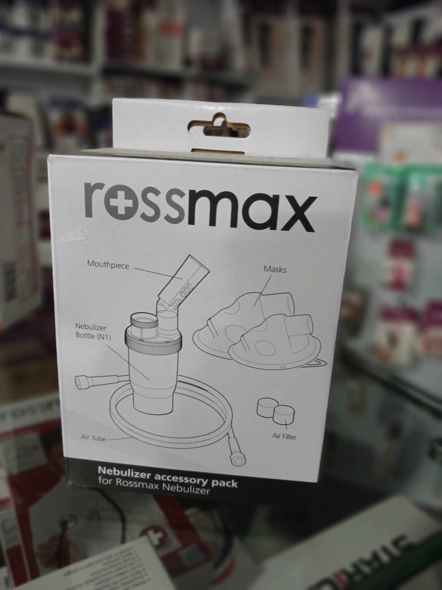 Kit Aerosol Complet N1 Rossmax – MedicoDentalStore